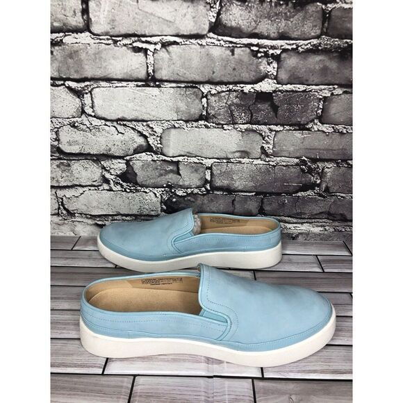 Vionic Effortless Porcelain Blue Suede Leather Comfort Shoes Women 8.5M US/40EU - Picture 11 of 15